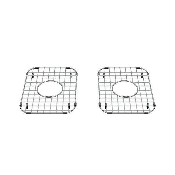 American Standard Delancey Sink Grid Set for 30-in x 19-in Double Bowl Kitchen Sinks in Stainless Steel