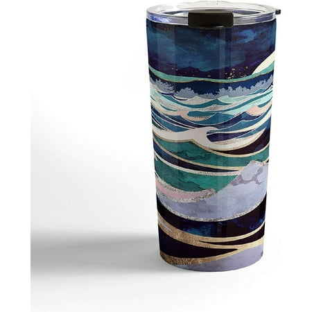 

SpaceFrogDesigns Moonlit Ocean Travel Mug 20oz Multi