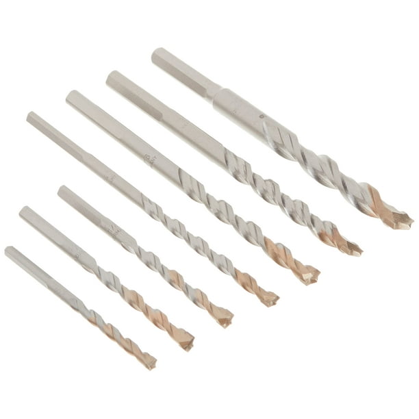 Dewalt dw5207 7 piece percussion masonry drill bit set deals