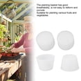 thumbnail image 4 of 100 Pcs Hydroponic Growing Kit, Hydroponic Sponge Planting Tool  Hydroponic Grow Baskets With Sponges Circular Planting Baskets For Greenhouse Small Bud Growth, 4 of 8