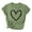 Army Green, variant on Womens Tops,Tbopshirt Summer Tops for Women,Plus Size T Shirts,Women Valentine Day Love Printed T-Shirt Top Round Neck Top Shirt,Short Sleeve Blouses