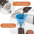 thumbnail image 4 of Rotating Spice Rack, 16-Jar Seasoning Organizer with Funnel & Labels, Kitchen Storage Rack for Countertop, Cabinet, Pantry, 4 of 6