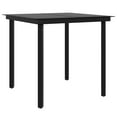 thumbnail image 4 of vidaXL Patio Dining Set with Cushions Garden Chair 3/5/7 Piece Multi Colors, 4 of 6