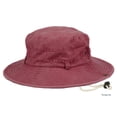 thumbnail image 5 of Washed Cotton Bucket Sun Hat With Chin Cord Strap, 5 of 11