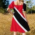 thumbnail image 3 of Trinidad and Tobago flag Sleeveless Dress Elegant gowns prom dresses luxury evening dresses for women 2024 summer dress, 3 of 6