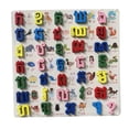thumbnail image 4 of figatia Montessori Alphabet Puzzle Board Teaching Aids Lightweight Arabic Alphabet Board Cambodian A, 4 of 9