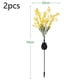 thumbnail image 2 of Juego de 2 faroles solares de colza para césped, para iluminación de puesta a tierra de jardines, parques y paisajes al aire libre., 2 of 5