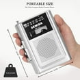 SEMIER Portable Cassette Player Recorder AM FM Radio Stereo Compact