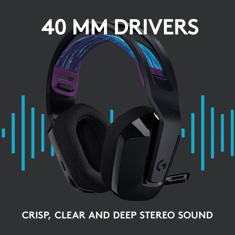 Free Shipping! Logitech Wireless Gaming Headset Lightspeed 40mm
