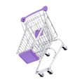thumbnail image 1 of Mini Shopping Cart Trolley Toy Size M Handcart Toy Trolley Purple, 1 of 9