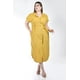 thumbnail image 1 of Vestido camisero de lino Roman Fashion /Tallas Extras 2107 (Mostaza) ocre 40, 1 of 6