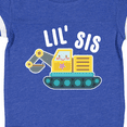thumbnail image 4 of Inktastic Lil Sis in with Bulldozer Girls Baby Bodysuit, 4 of 5