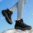 thumbnail image 4 of YOURDIARY Womens Mens Winter Hiking Shoes Comfortable Warm Anti-Slip Durable Snow Boots Plush, 4 of 9