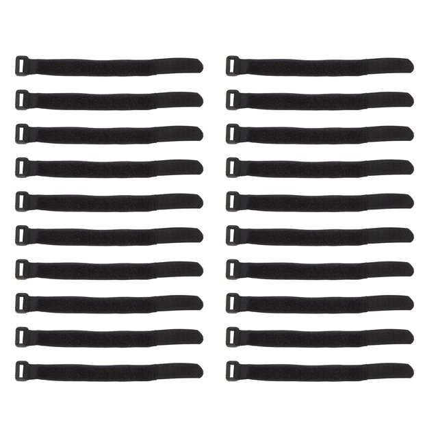 Hook And Loop Strips Ties, Long Service Life Small Size Strong Adhesion Strapping Cable Ties For Office For Data Line 20x200mm,20x300mm