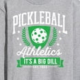 thumbnail image 3 of Instant Message - Pickleball Athletics Big Dill - Men's Long Sleeve T-Shirt, 3 of 6