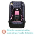thumbnail image 3 of Disney Baby Jive 2 in 1 Convertible Car Seat, Peeking Minnie, Infant & Toddler, Unisex, 3 of 25