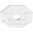 thumbnail image 2 of 22"OD x 5"ID x 7 1/2"C x 1"P Logan Architectural Grade PVC Contemporary Ceiling Medallion, 2 of 11