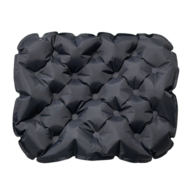 WDOplteas Cojín Inflable para Silla Camping Cojín Aire A Prueba Humedad (negro)