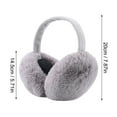 thumbnail image 2 of Winter Heating Foldable Earmuffs for Men and Women Warm Windproof and Frostproof Overall Removable Memory Headband Earmuffs, 2 of 8