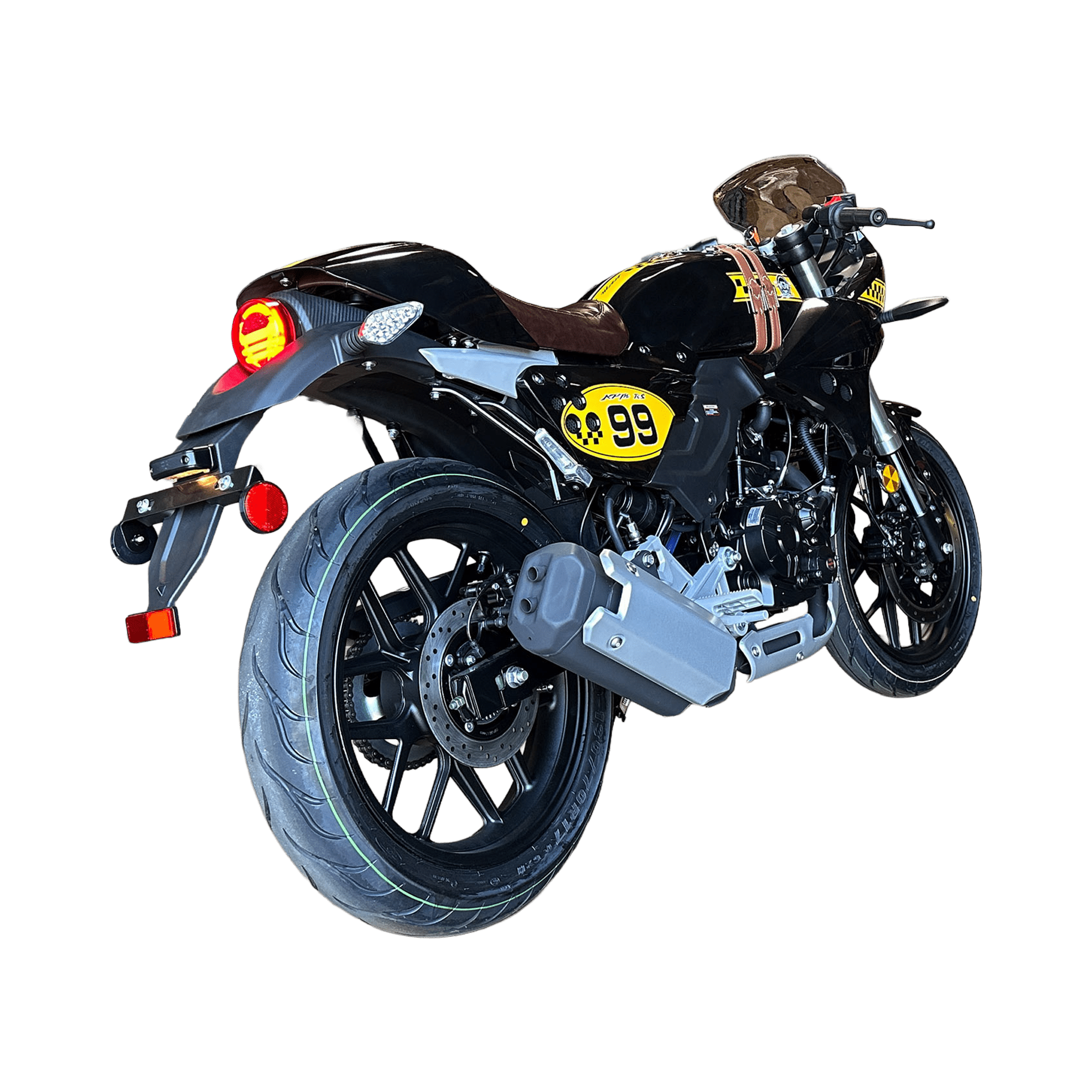 Lifan KPM RS 200 Fuel-Injected Motorcycle – 6-Speed Street Legal Café Racer Style