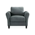 thumbnail image 3 of Lifestyle Solutions Alexa Club Chair, Gray Fabric, 3 of 6