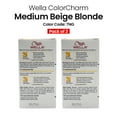 thumbnail image 2 of Express Beauty Permanent Hair Color Wella ColorCharm Permanent Liquid Hair Color Toner (7NG Medium Beige Blonde) - 1.4 oz (2 Pack), 2 of 3