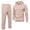 Beige, variant on Stamzod 2 Piece Jogging Suits for Men Fall Fashion Athletic Track Suits Mens Casual Hoodie and Sweatpants Clothing Sets S