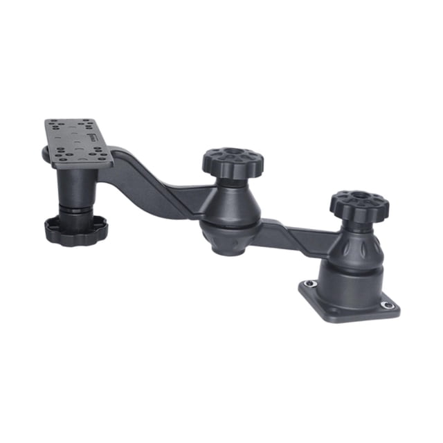 harper Fish Finders Mount Horizontal Swing Arm Mount Heavy Duty 360 degree Rotation Marine Electronics Mounts Professional Aluminum Alloy