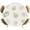 Off-White, variant on Sage Green Pine Cones Round Tablecloth 36-44 Inch Round Fitted Table Cloth with Elastic Edge, Modern Art Checkered Farmhouse Waterproof Table Cover Protector for Outdoor Picnic Party Dining