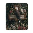 thumbnail image 2 of 50x60 inch Crystal Fleece & Arctic Fleece Blanket Soft Bed Throws for Home or Camping Wreath and Bald Eagle, 2 of 7