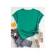 thumbnail image 2 of Playera blusa De Capybara Comiendo Helado Capibara Ropa De Mujer Chic Color Verde Talla Mediana Marca Emil SaEs, 2 of 4