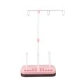 thumbnail image 1 of Kearding Soporte de 3 carretes para el hogar, bordado, máquina de coser y acolchado, organizador de piezas, soporte de bobina de hilo de coser para el Tela de costura y artesanía rosa Kearding HA0854-02B, 1 of 6