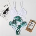 thumbnail image 3 of Sexy One Piece Swimsuit Push Up Swimwear Women Monokini Print Quick Drying Swimsuit Bodysuit Bathing Suit Swim Wear, 3 of 7