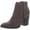 Dark Brown, variant on SUN STONE Womens Black V-Notch Cut Outs Cushioned Slip Resistant Graceyy Round Toe Block Heel Zip-Up Booties 5.5