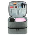 thumbnail image 2 of fastboy Nylon Easy Storage And Access Nail Polish Carrying Case Bag Convenient And Organized Easy To Carry dark blue, 2 of 6