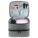 thumbnail image 2 of Qarigey Bolso organizador de esmalte de uñas fácil de llevar de nailon, organizadores de esmalte de uñas para retoques, de viaje o de viaje Juegos de manicura rosa, 2 of 6