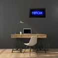 thumbnail image 4 of Carr, Hailey 24x14 Black Modern Framed Museum Art Print Titled - Neon Relax BB, 4 of 5