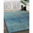 thumbnail image 2 of Ahgly Company Indoor Rectangle Contemporary Blue Koi Blue Area Rugs, 2' x 3', 2 of 6
