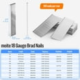 thumbnail image 2 of 5,000 PCS MEITE 18 Gauge Brad Nails,  1-3/8-Inch Length, Galvanized, 2 of 6