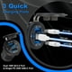 thumbnail image 2 of Puerto de Carga Rápida Dual QC3.0 de 18 W y PD de 30 W, USB C para Cargador de Coche con Voltímetro, 12 V, Resistente Al Agua, para o Coche., 2 of 5