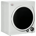 thumbnail image 1 of HOMCOM 1350W Laundry Clothes Dryer, Portable Tumble Dryer, White, 1 of 10