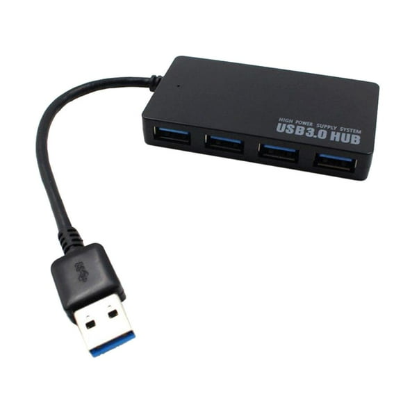 Nuevo Adaptador de Concentrador USB 3.0 de 4 Puertos Y 5 GigaBits Per Second para PC de Oficina en hogar