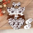 thumbnail image 2 of NIEWTR Toddler Outfits Baby Girl Flower Dress Summer Toddler Dresses Princess Birthday Wedding Party Tulle Dress for Girls 3M to 3T(A-Brown,6-12 Months), 2 of 6