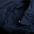 thumbnail image 6 of Mens Winter Jacket Fall Fashion Loose Hooded Waterproof Zipper Rain Jacket with Pockets Solid Color Thin Windbreaker Casual Mens Winter Coats Dark Blue XXL, 6 of 9