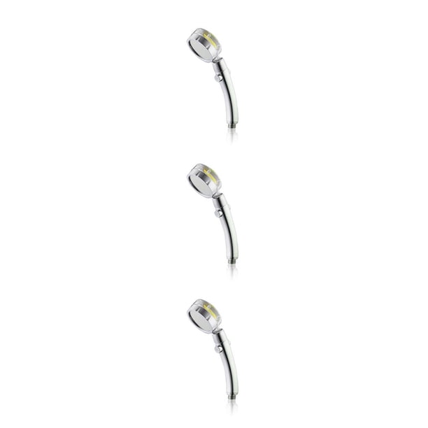 Monstrate Cabezal de ducha de mano, cabezal de ducha de baño ajustable giratorio de 360 grados, repuesto de cabezal de ducha extraíble, Type1 NO1
