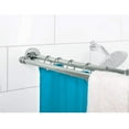 thumbnail image 2 of Zenna Home Double Curtain Rod 72 in. L Chrome Silver, 2 of 6