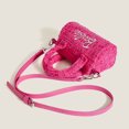 thumbnail image 3 of Bolso bandolera para mujer Sólido Barbie Asa superior Correa de hombro ajustable Bolsas de mano, 3 of 5