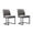 Gray, variant on Serena Faux Leather Dining Chair (Set of 2)