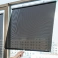 thumbnail image 5 of QHUDLV Retractable Blackout Curtain,Suction Privacy Shade,Light‑Blocking Window, 5 of 5