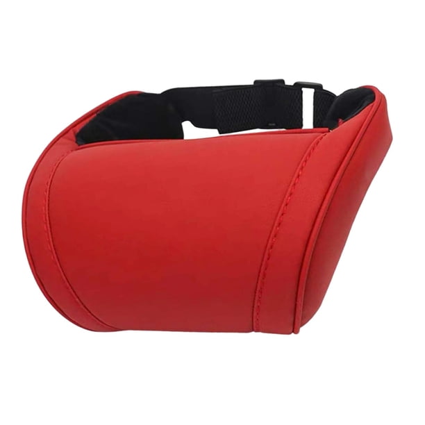 Cojín de cuello Yotijar para coche modelo Tesla 3/Y/x/S rojo